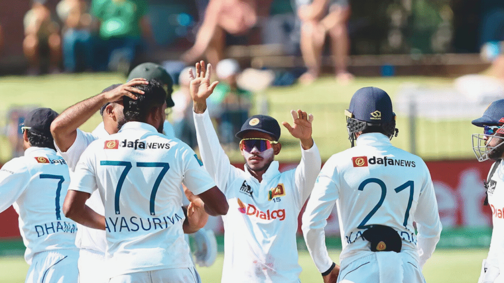 Sonal Dinusha in Sri Lanka vs Bangladesh Test